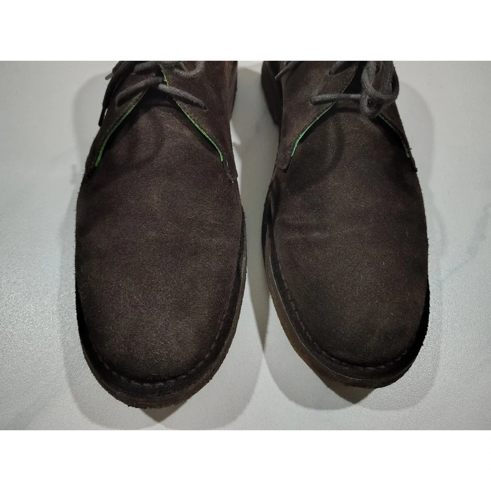 Polo Ralph Lauren Men's Boots Brown Suede Chukka Ankle Size 11 Made In Spain